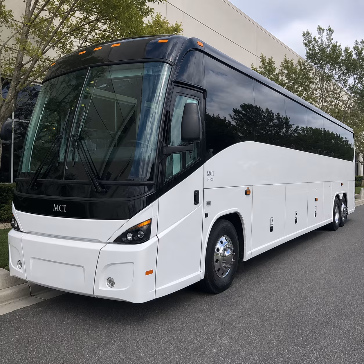 Dallas Airport Shuttle & Transportation party bus exterior