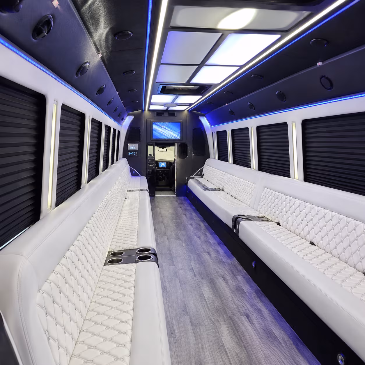 Dallas Bachelor & Bachelorette Transportation party bus exterior