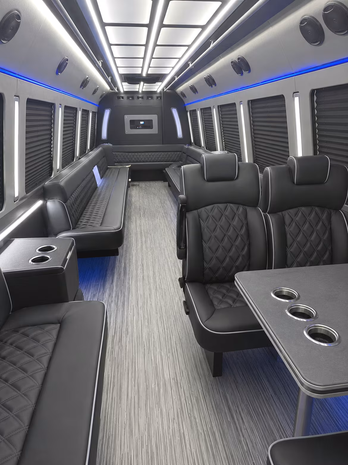 Dallas Concert & Music Festival Transportation onboard seating