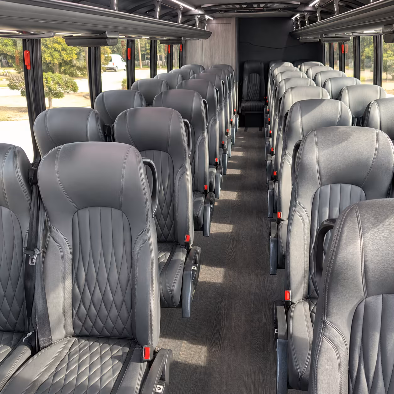 Dallas Corporate Transportation party bus exterior