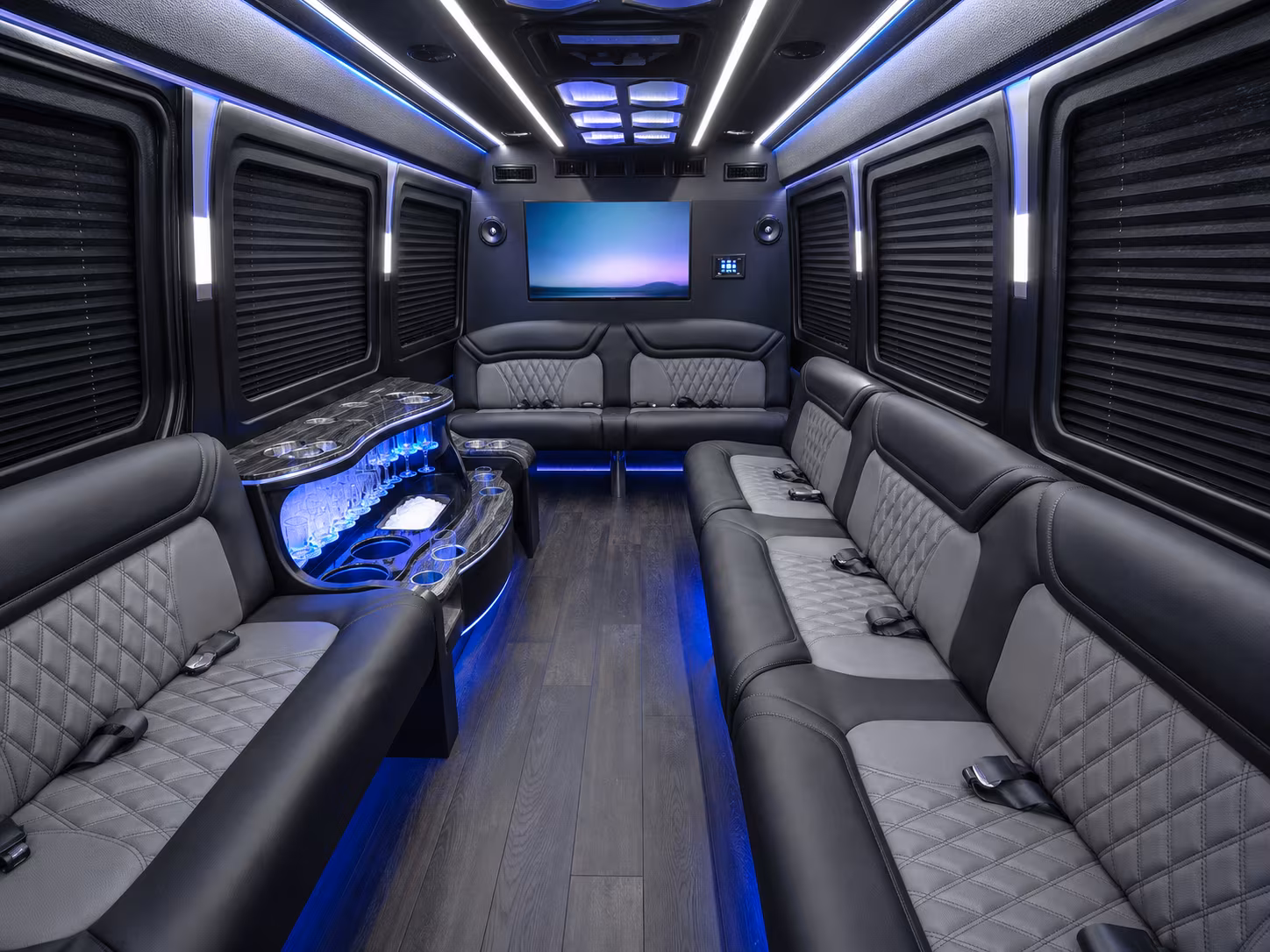 Dallas Corporate Transportation onboard seating