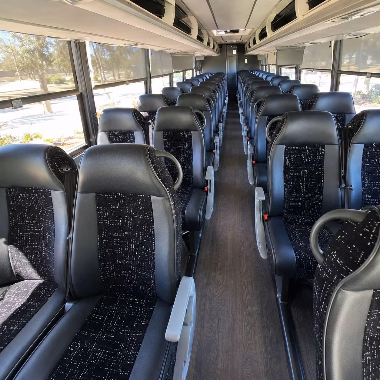 Dallas Corporate Transportation party bus interior