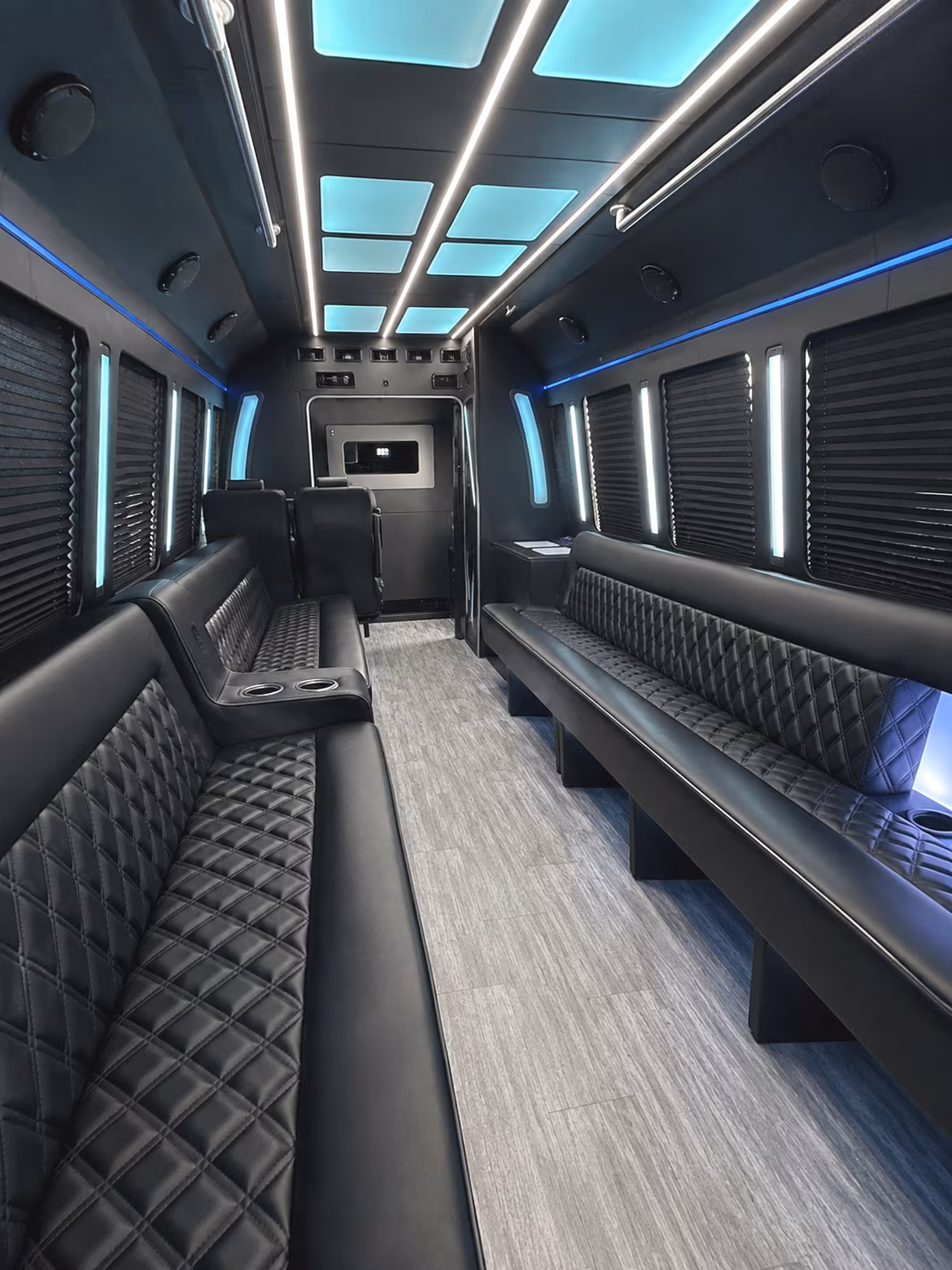 Dallas Winery Tour & Pub Crawl Transportation party bus interior