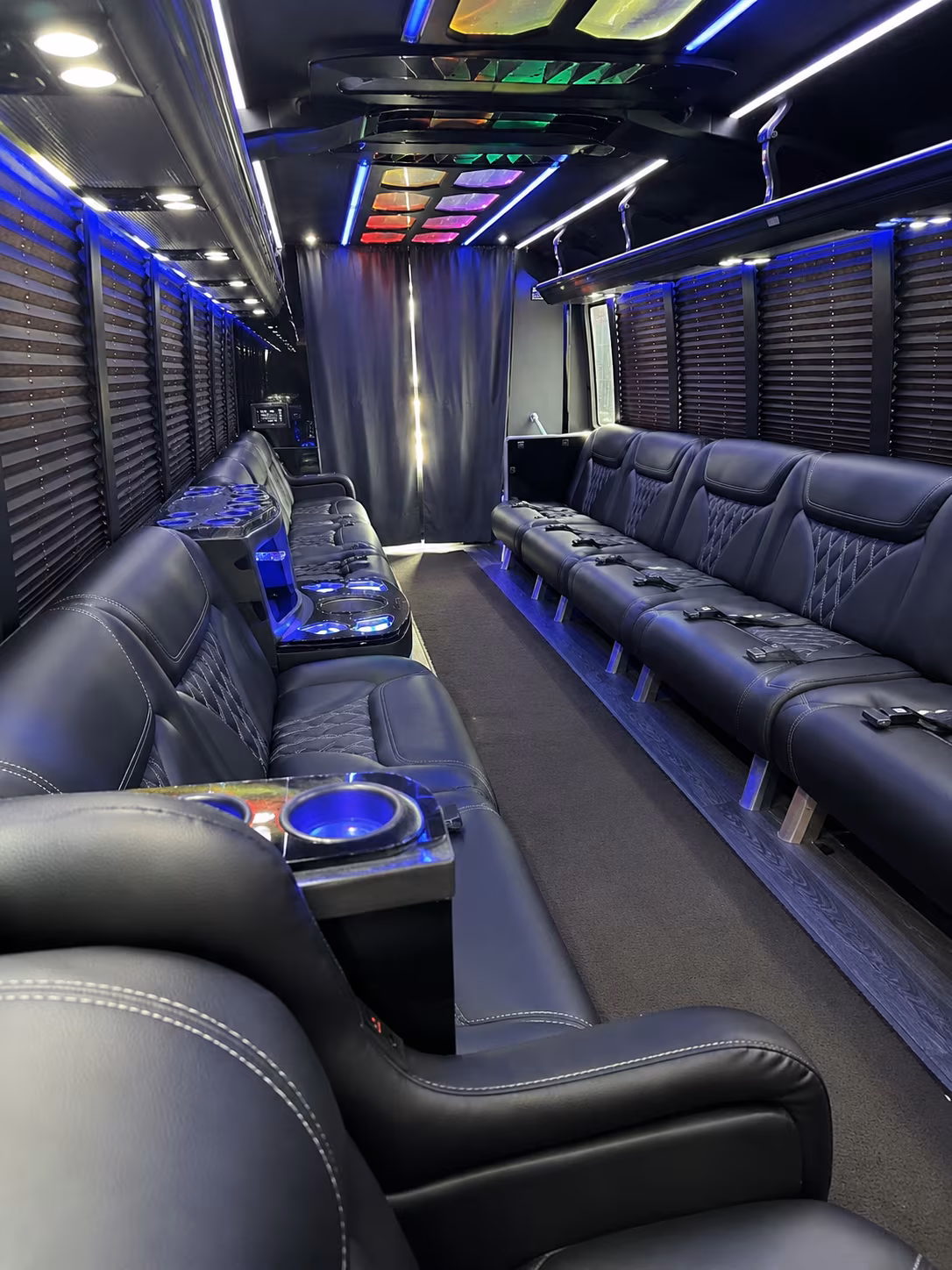 Dallas Winery Tour & Pub Crawl Transportation party bus exterior