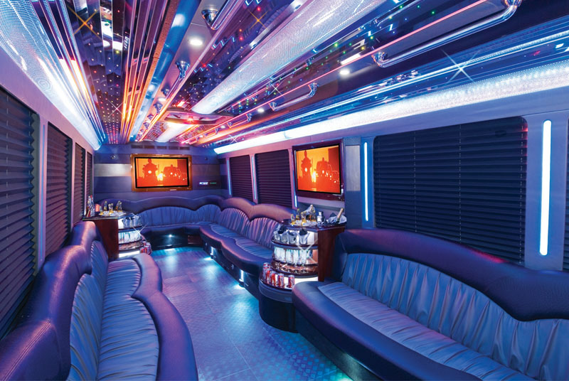 Plano party Bus Rental